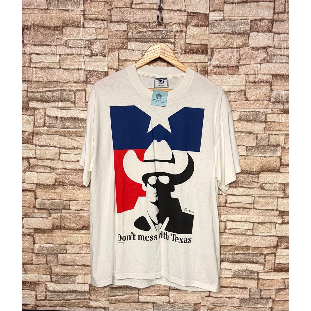 Vintage Dont Mess with Texas T shirt NWT VNTG y2k Mens Size Large lee